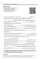 Vorschau - Arbeitsblätter - Lernposter + Arbeitsblätter zum Thema "Tennis" + Lösung & MP3 + Mindmap + Infografik - Seite 1