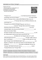 Vorschau - Arbeitsblätter - Arbeitsblätter zum Thema "Thüringen" + Lösung & MP3 + Mindmap + Infografik - Deckblatt