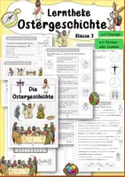 Vorschau - Unterrichtsreihen - Materialpaket Ostergeschichte Klasse 3/4 Ethik Ostern - Seite 1