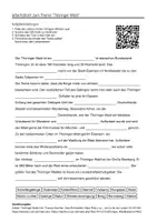 Vorschau - Arbeitsblätter - Arbeitsblätter zum Thema "Thüringer Wald" + Lösung & MP3 + Infografik - Deckblatt