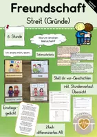 Vorschau - Stundenentwürfe - Streit (Gründe) (6. Stunde) - Deckblatt