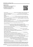 Vorschau - Arbeitsblätter - Arbeitsblätter zum Thema "Tod" + Lösung & Fragen & MP3 + Mindmap + Infografik - Deckblatt