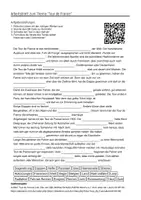 Vorschau - Arbeitsblätter - Lernposter + Arbeitsblätter zum Thema "Tour de France" (Lückentext, Hörverstehen) + Lösung & MP3 + Mindmap + Infografik - Seite 1