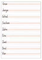 Vorschau - Arbeitsblätter - Meine ersten Wörter - Seite 2