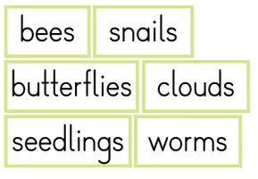 Vorschau - Fördermaterial/Inklusion - Spring/Frühling - Englisch - 18 Bildkarten/Flashcards - Seite 3