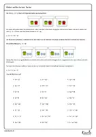 Vorschau - Arbeitsblätter - Terme vereinfachen / Klammern auflösen - Seite 1