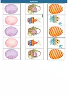Aperçu - Jeux - Jeu des algorithmes Pâques – Logique et repérage spatial – Maternelle PS MS GS - Page 3