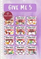 Vorschau - Spiele - Give me five - 28 Spielkarten für die Grundschule - Deckblatt
