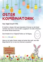 Vorschau - Arbeitsblätter - Kombinatorik Themenpaket (Fasching/Karneval, Ostern, Halloween, Weihnachten) - Seite 2