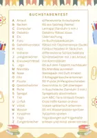 Vorschau - Arbeitsblätter - Buchstabenfest (Spiele, Rätsel, Urkunden) - Abschluss 1. Klasse - Seite 1