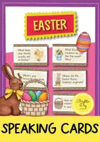 anteprima - Flashcard - Easter Speaking Cards; Carte di conversazione (Inglese) - Pagina di copertina