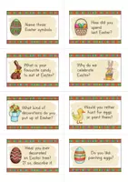 anteprima - Flashcard - Easter Speaking Cards; Carte di conversazione (Inglese) - Pagina 3