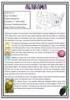 Vorschau - Arbeitsblätter - Alabama State reading comprehension - Seite 1