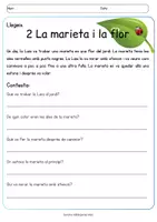 Vista previa - Hojas de trabajo - 30 COMPRENSIONS LECTORES PER A 2N DE PRIMÀRIA AMB PROGRESSIÓ DE NIVELL 1 - página 2