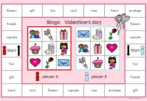 Vorschau - Spiele - Bingo: Valentine's day/Valentinstag - Seite 1