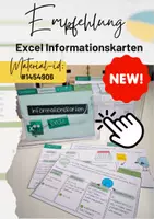 Vorschau - Unterrichtsreihen - Excel Grundlagen | Arbeitsheft mit Lösungen | Tabellenkalkulation Informatik - Seite 1