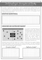 Vorschau - Arbeitsblätter - Das Ruhepotenzial der Nervenzelle - eine Herleitung - Seite 1