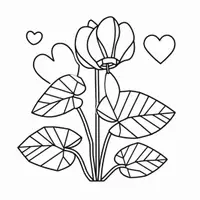 Aperçu - Matériel pour travaux manuels / dessin - Fleurs en Polygones - Coloriages (52 modèles à colorier) - Page 2