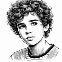Aperçu - Matériel pour travaux manuels / dessin - Portraits - Coloriages (50 modèles à colorier) - Page 2