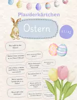 Vorschau - Spiele - 30 Gesprächskarten / Erzählkarten zum Thema Ostern - Deckblatt
