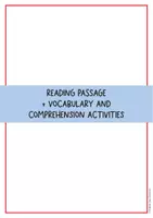 Vista previa - Hojas de trabajo - 5 o’clock tea – Comprensión lectora + gramática (inglés) - página 1