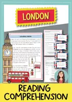 anteprima - Esercizi - London / Londra – Comprensione del testo + grammatica (inglese) - Pagina di copertina