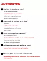 Vorschau - Arbeitsblätter - Ostern: Leseverständnis und Kreuzworträtsel mit Lösungen - Seite 3