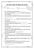 Vorschau - Arbeitsblätter - * Monatsrätsel * - Kleine Rechtschreibübung #homeschooling - Deckblatt