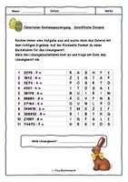 Vorschau - Arbeitsblätter - Österlicher Rechenspaziergang - Schriftliche Division (bis zur Million) - Seite 2