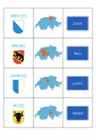 Vorschau - Spiele - Kantone der Schweiz – Zuordnungsaktivität / Paare Finden Spiel - Seite 2