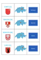 Vorschau - Spiele - Kantone der Schweiz – Zuordnungsaktivität / Paare Finden Spiel - Seite 3