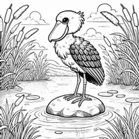 Aperçu - Matériel pour travaux manuels / dessin - Bec-en-sabot - Coloriages (50 modèles à colorier) - Page 3