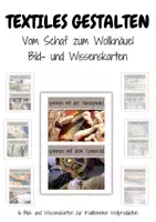 Vorschau - Präsentationen/Tafelbilder - Vom Schaf zur Wolle / Textiles Gestalten / Bildkarten / Wissenskarten - Seite 2