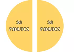 Vista previa - Manualidades / Dibujos para colorear - Reloj manipulativo con equivalencias - página 2