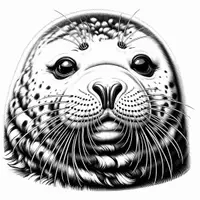 Aperçu - Matériel pour travaux manuels / dessin - Animaux de l'Antarctique - Coloriages portraits (50 modèles à colorier) - Page 2