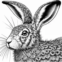 Aperçu - Matériel pour travaux manuels / dessin - Animaux de la ferme - Coloriages portraits (20 modèles à colorier) - Page 3