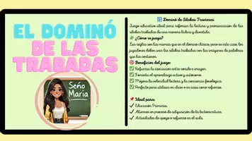 Vista previa - Juegos / Gamificación - Sílabas trabadas - página 1