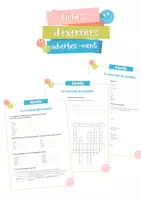 Aperçu - Feuilles d'exercices - former les adverbes en -ment - Page de couverture