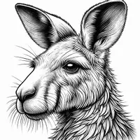 Aperçu - Matériel pour travaux manuels / dessin - Animaux d’Australie - Coloriages portraits (50 modèles à colorier) - Page de couverture