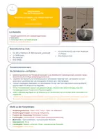 Vorschau - Stundenentwürfe - Nassfilzen Sequenzplan Jgst 3 - 6 umfilzte Seife, Filzkugel - Seite 1