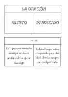 Vista previa - Hojas de trabajo - Sujeto y predicado - Portada