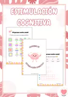 Vista previa - Hojas de trabajo - 🧠✨ CUADERNO DE ESTIMULACIÓN COGNITIVA ✨🧠 - Portada