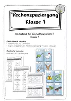 Vorschau - Arbeitsblätter - Rechenspaziergang - Subtraktion im ZR 10 / ZR 20 - Seite 1