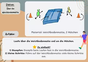 Vorschau - Stationenlernen - Ausdauerschulung Grundschule - Stationenarbeit - Seite 3