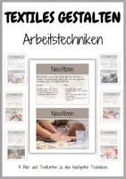 Vorschau - Poster - Materialpaket: Textiles Gestalten - Seite 3