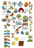 Vorschau - selbst erstellte Cliparts/Grafiken - Cliparts Frühling - handgezeichnet - Seite 1