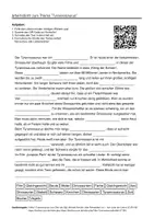 Vorschau - Arbeitsblätter - Arbeitsblätter zum Thema "Tyrannosaurus" + Lösung & MP3 + - Deckblatt