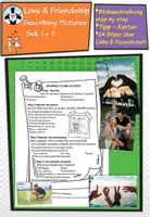 Vorschau - Bildkarten - Describing Pictures: Love, Friendship & Valentine's Day - Deckblatt