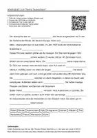 Vorschau - Arbeitsblätter - Arbeitsblätter zum Thema "Auerochsen" (Lückentext, Hörverstehen) + Lösung & MP3 - Deckblatt
