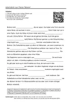 Vorschau - Arbeitsblätter - Arbeitsblätter zum Thema "Bohnen" + Lösung & MP3 + Mindmap + Infografik - Deckblatt